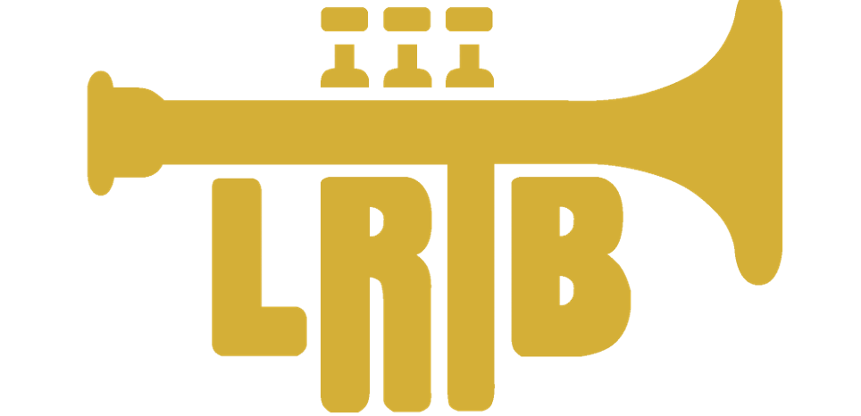 LRTB Logo, a cornet with the initials lrtb